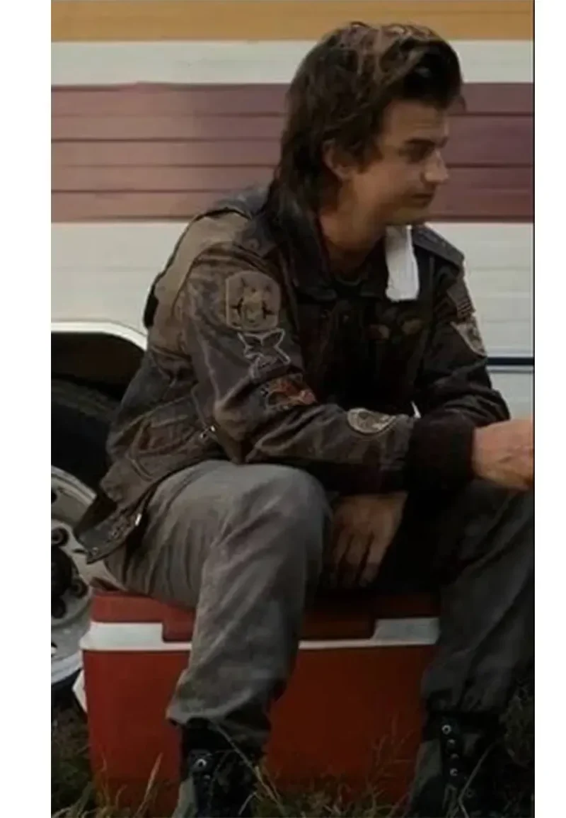 stranger things brown jacket