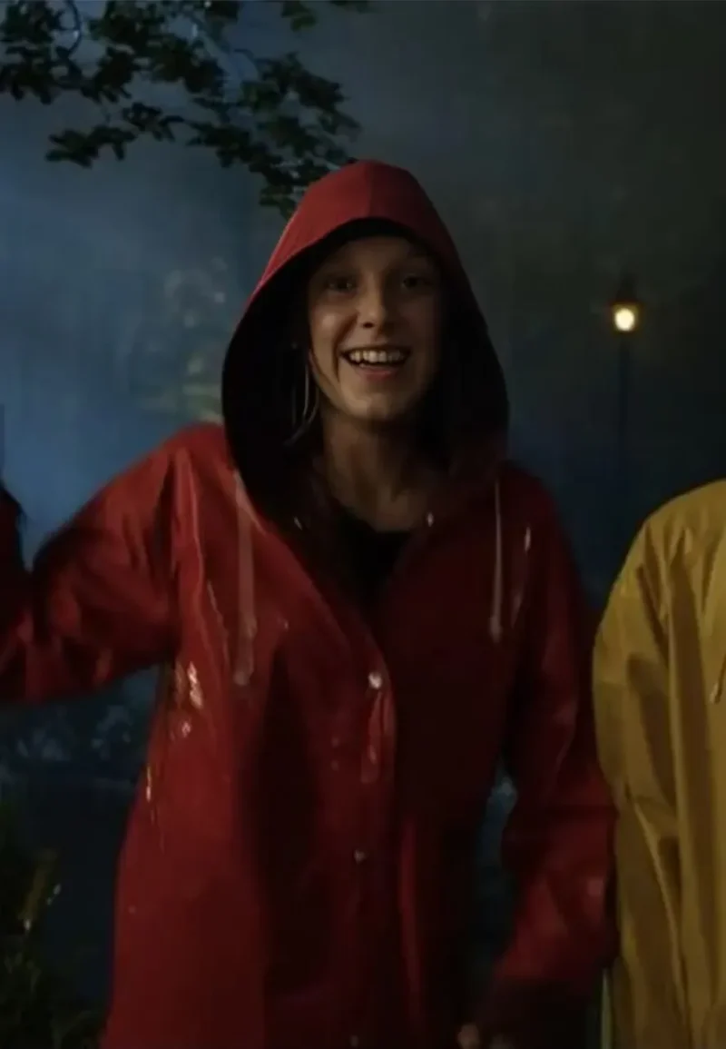 stranger things s04 eleven raincoat with hood