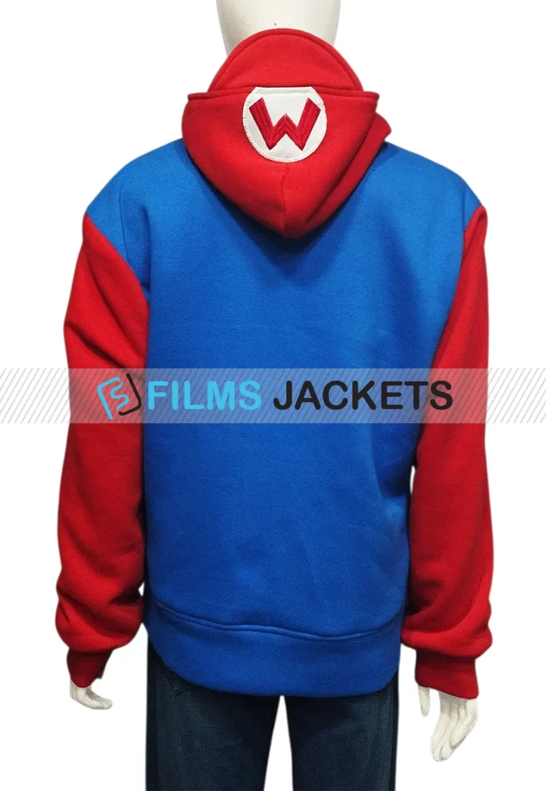 super mario fleece hoodie