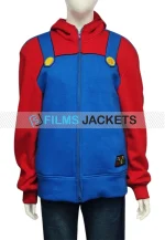 super mario full zip hoodie