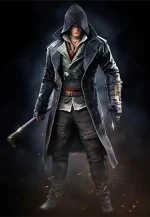 syndicate trench leather coat