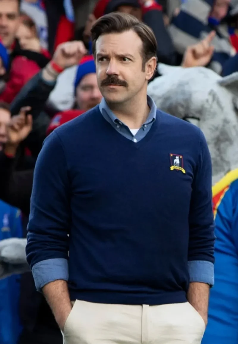 ted lasso blue sweater