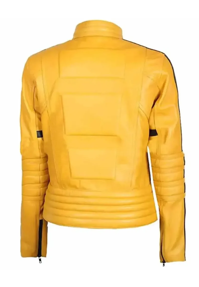 the bride uma thurman kill bill leather jacket