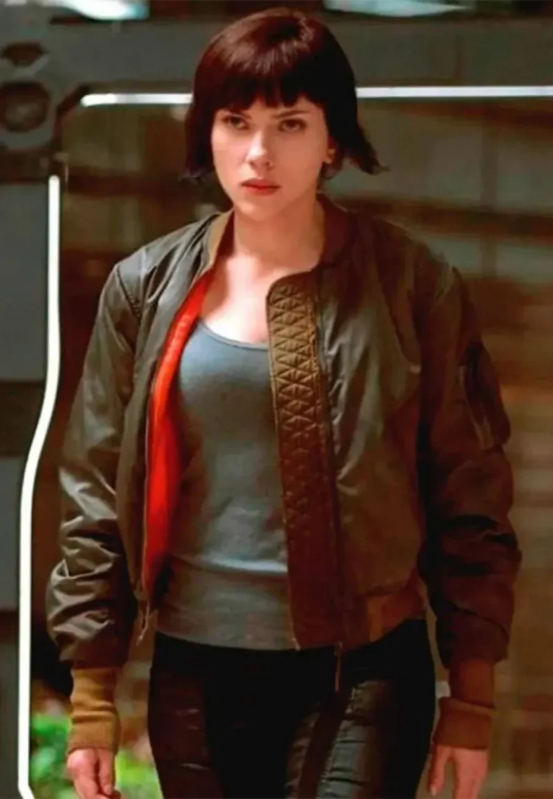 the major ghost in the shell jacket