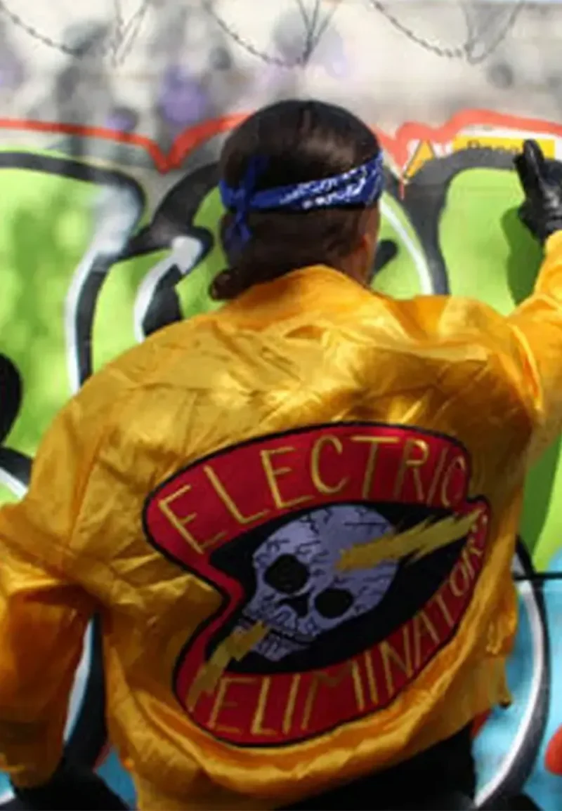 the warriors electric eliminators jacket