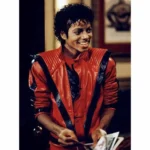 thriller leather jacket
