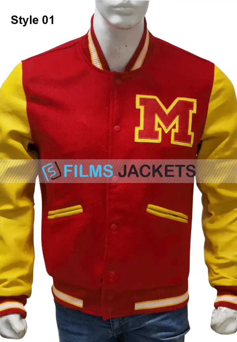 thriller michael jackson varsity jacket