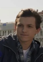 tom holland cotton blue jacket