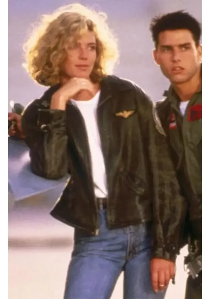 top gun charlie leather jacket