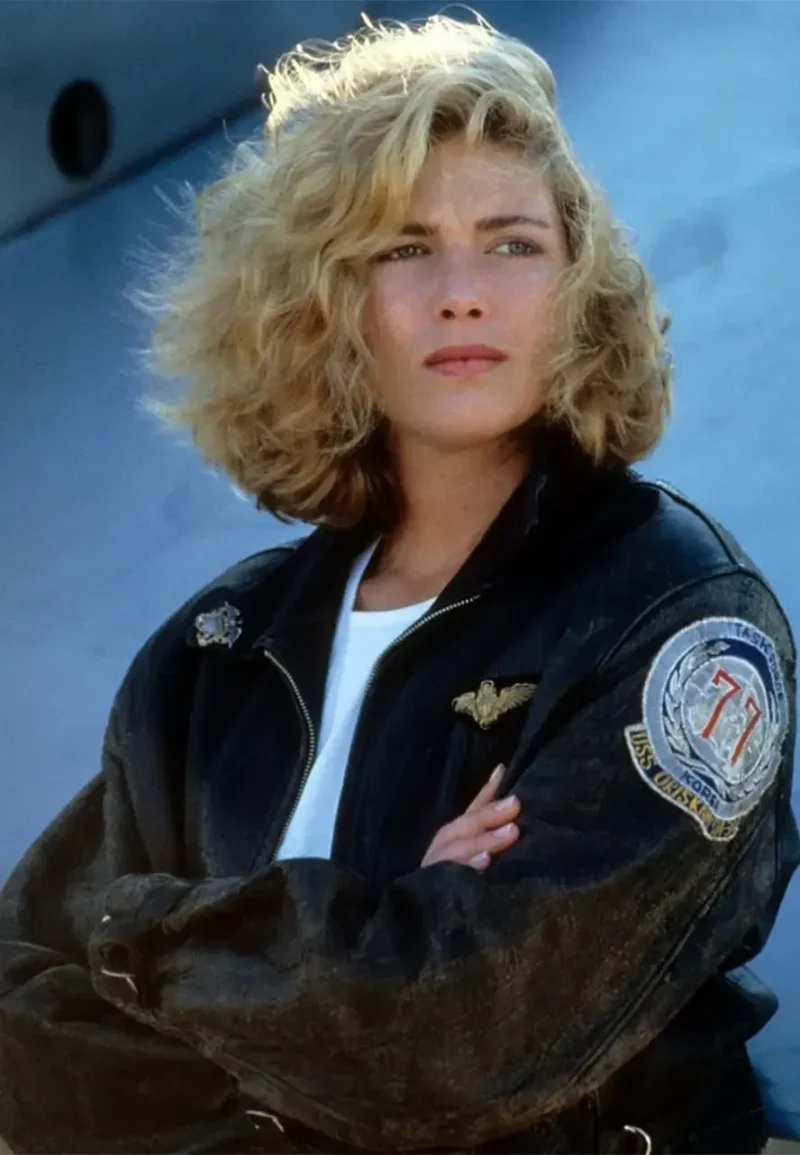 top gun kelly mcgillis jacket