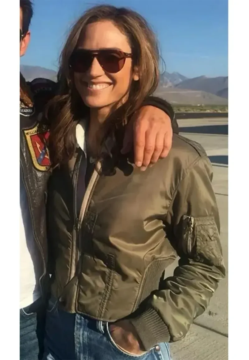 top gun maverick jennifer connelly jacket