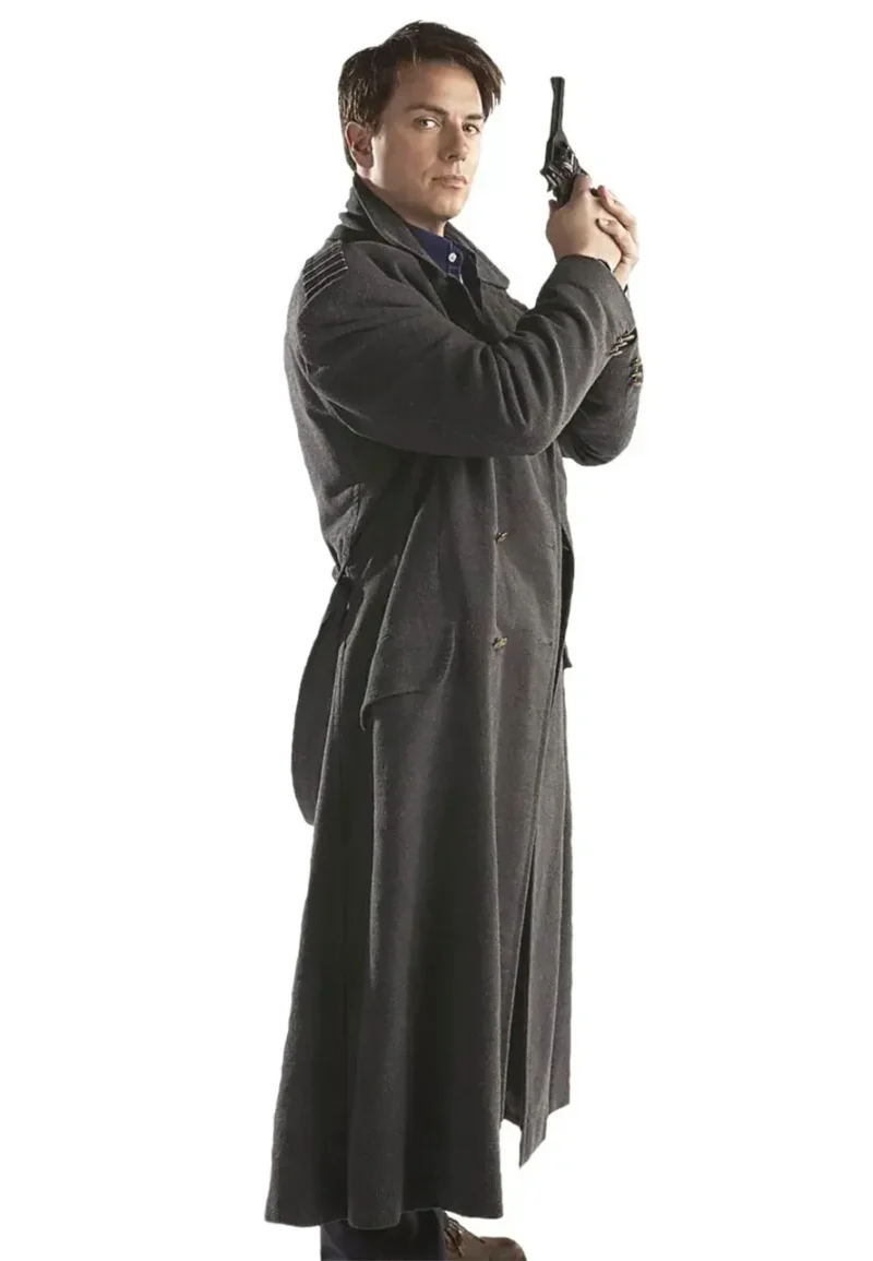 torchwood grey wool coat