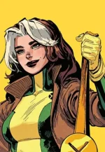 uncanny x men rogue brown leather jacket