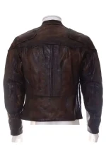venom tom cafe racer leather jacket