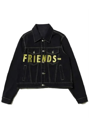 vlone friends denim jacket