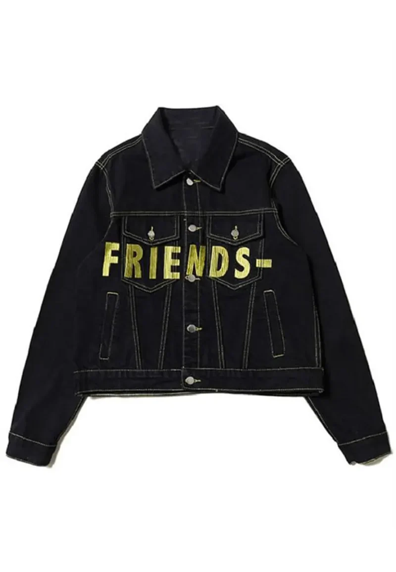 vlone friends denim jacket