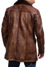x men wolverine brown coat