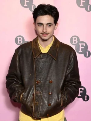 Timothee Chalamet Brown Jacket