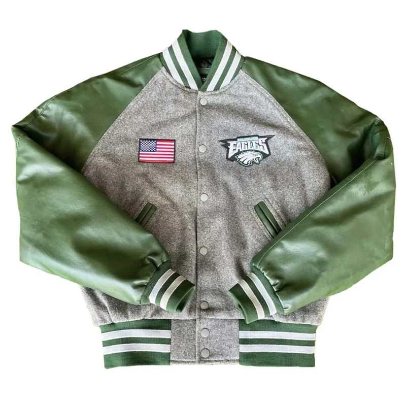 american flag varsity jacket