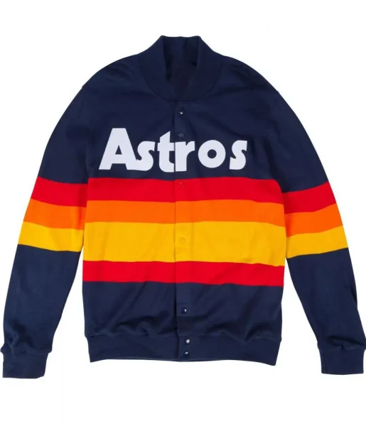 blue sweater jacket