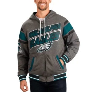 eagles fleece hoodie