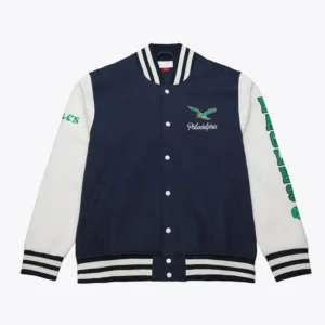 fleece varsity jacket