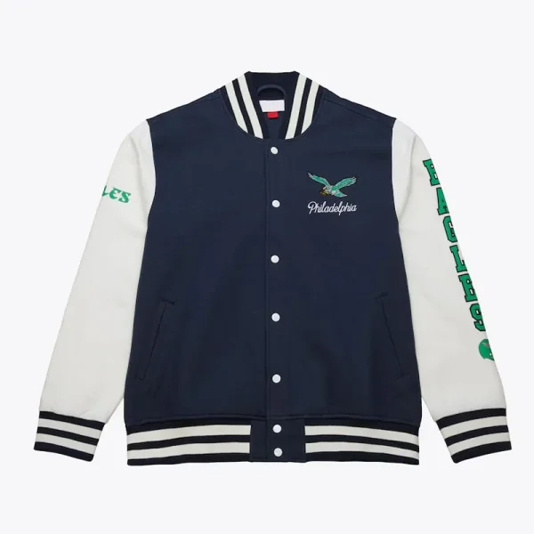 fleece varsity jacket