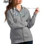 grey philadelphia eagles hoodie