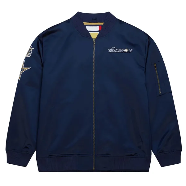 houston astros satin jacket