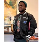 kevin hart philadelphia eagles black jacket