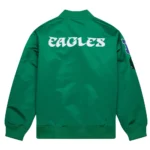 lightweight satin jacket philadelphia eagles
