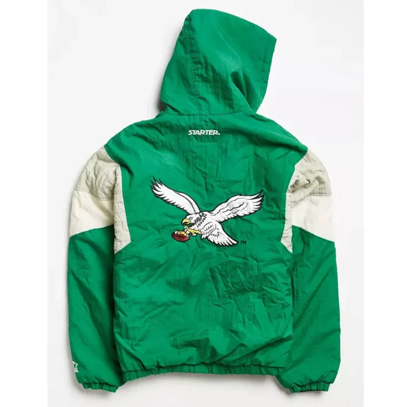 philadelphia eagles anorak jacket