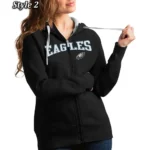 philadelphia eagles antigua victory fleece hoodie