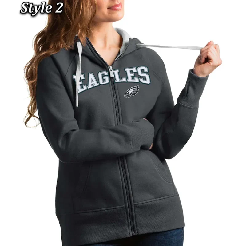 philadelphia eagles fleece hoodie