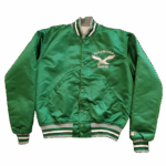 philadelphia eagles satin jacket