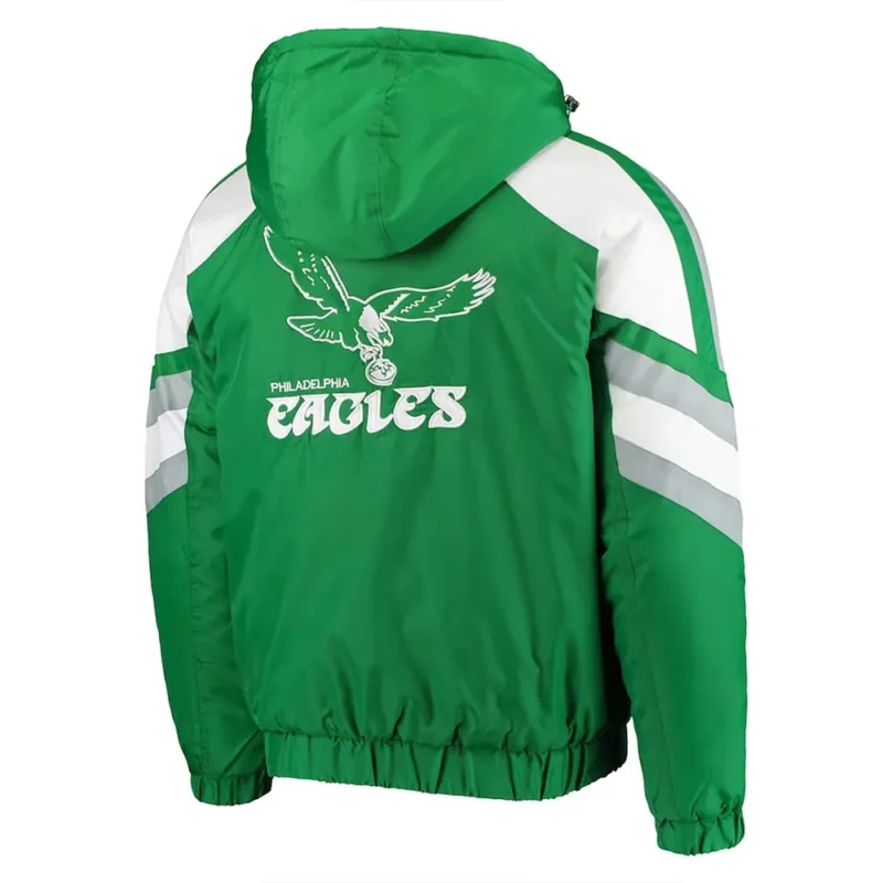philadelphia eagles throwback jacket