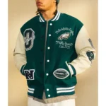 philadelphia eagles varsity jacket