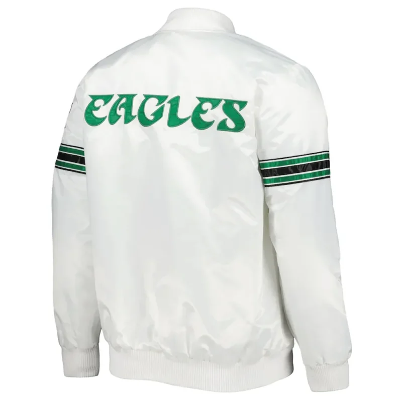 philadelphia eagles white jacket