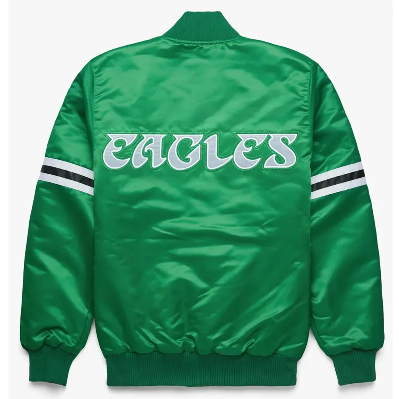 satin eagles jacket