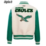 varsity eagles jacket