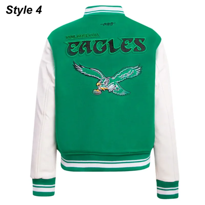 varsity jacket eagles