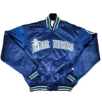 90s mariners satin jacket