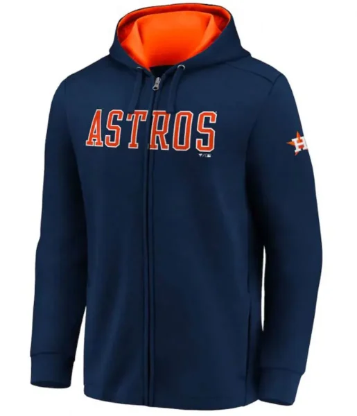 astros zip up hoodie