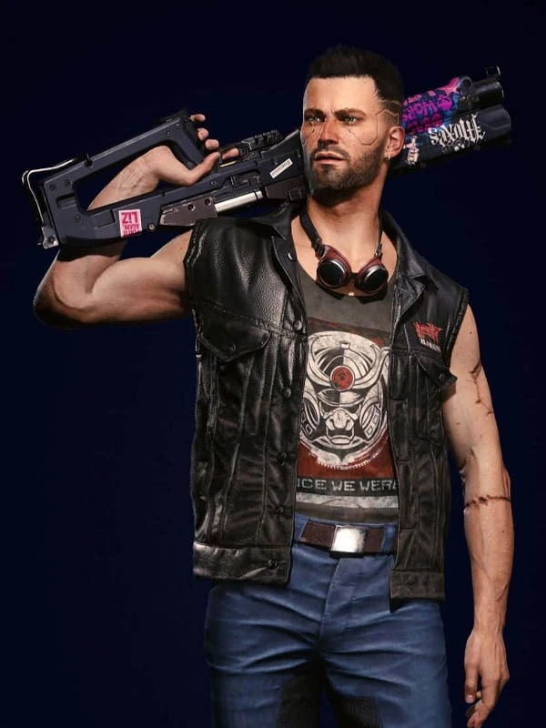 black-leather-vest black leather vest