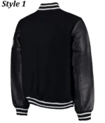 black yankees varsity jacket