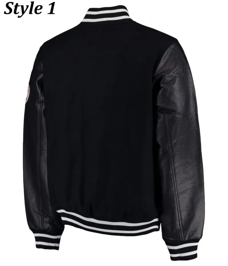 black yankees varsity jacket