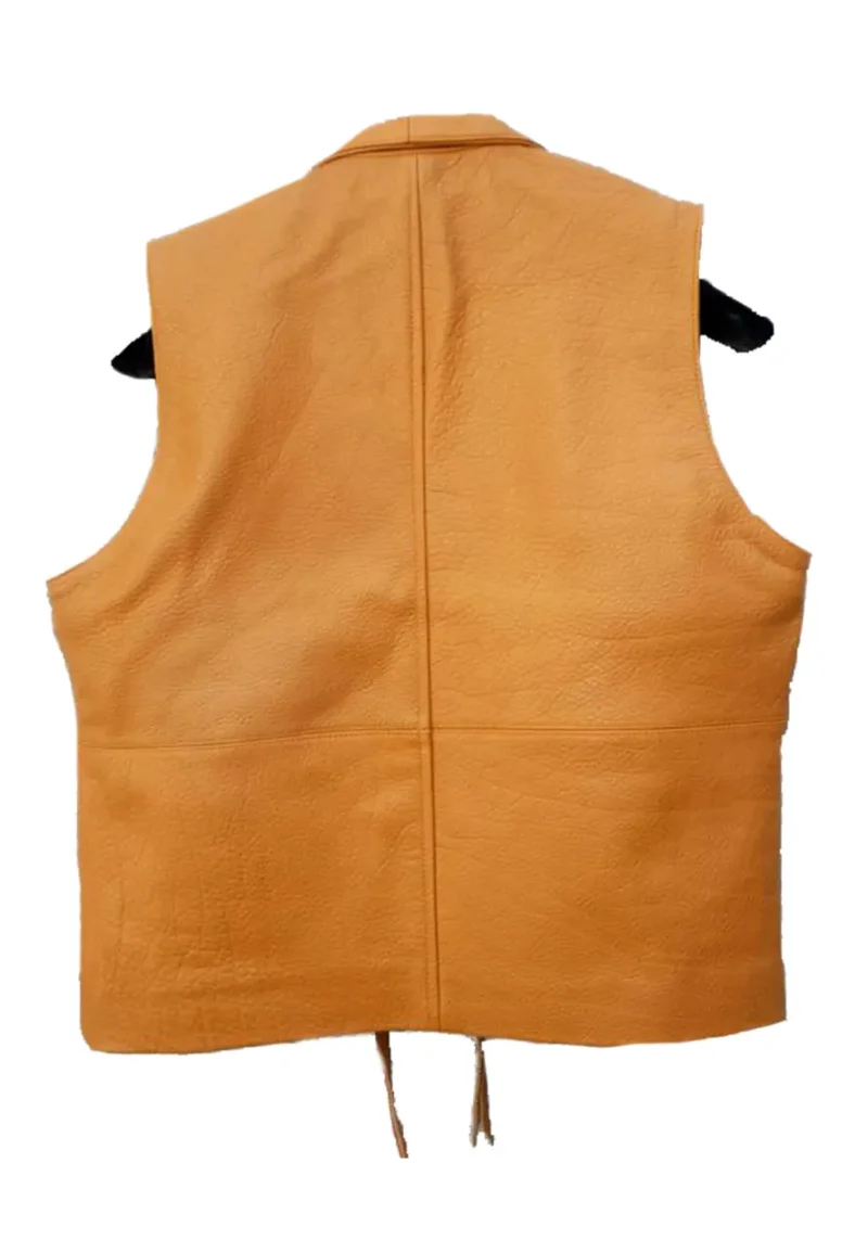 bonanza the silent killer ben cartwright leather vest