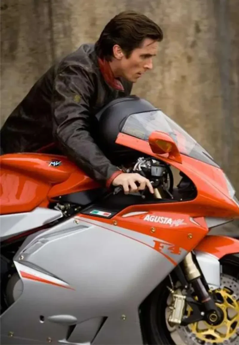 bruce wayne black jacket