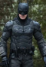 bruce wayne leather jacket