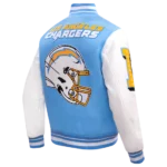 chargers windbreaker jacket